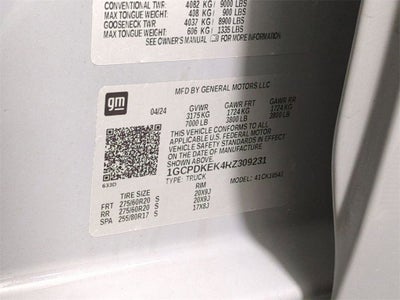 2024 Chevrolet Silverado 1500 LT (2FL)