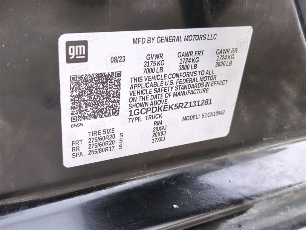 2024 Chevrolet Silverado 1500 LT (2FL)