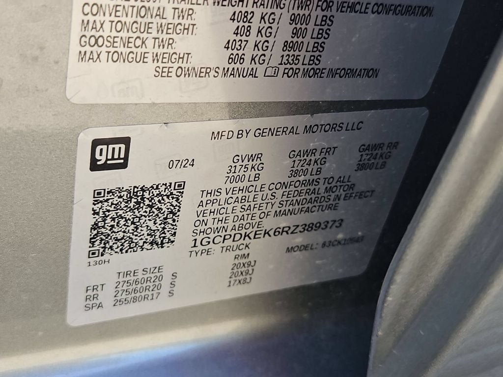2024 Chevrolet Silverado 1500 LT (2FL)