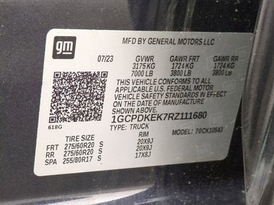 2024 Chevrolet Silverado 1500 LT (2FL)