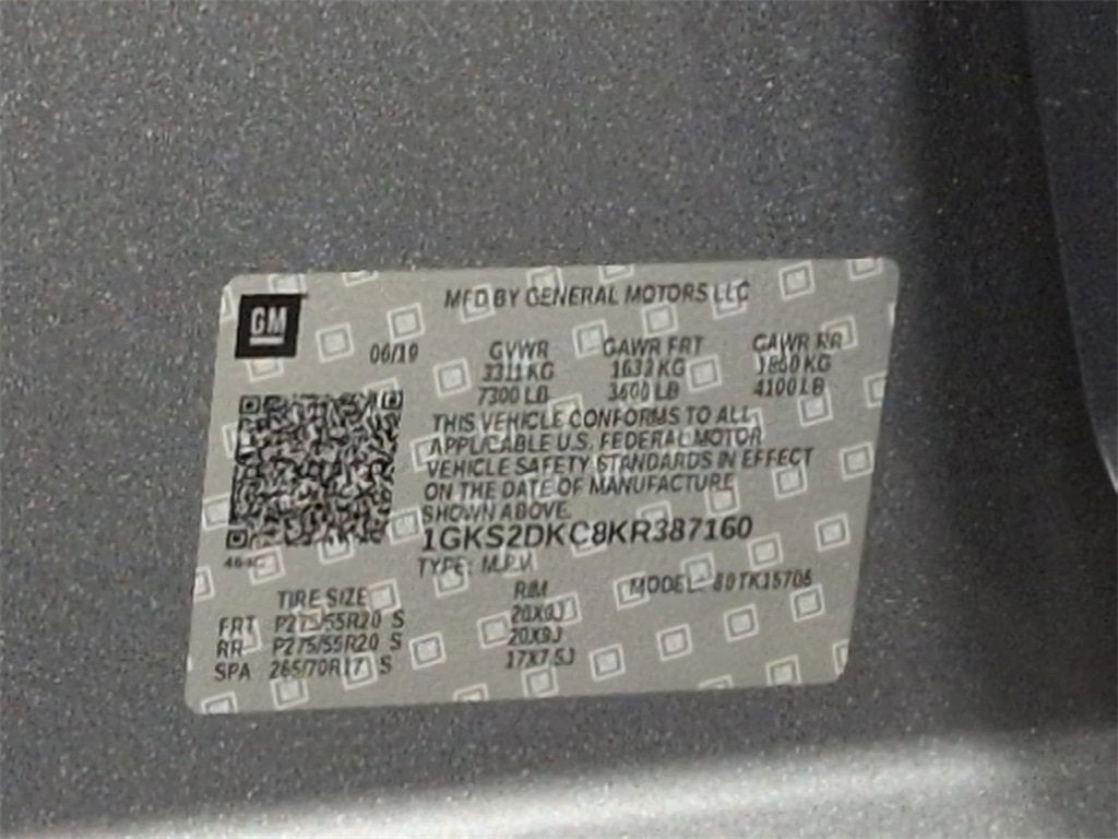 2019 GMC Yukon SLT Standard Edition