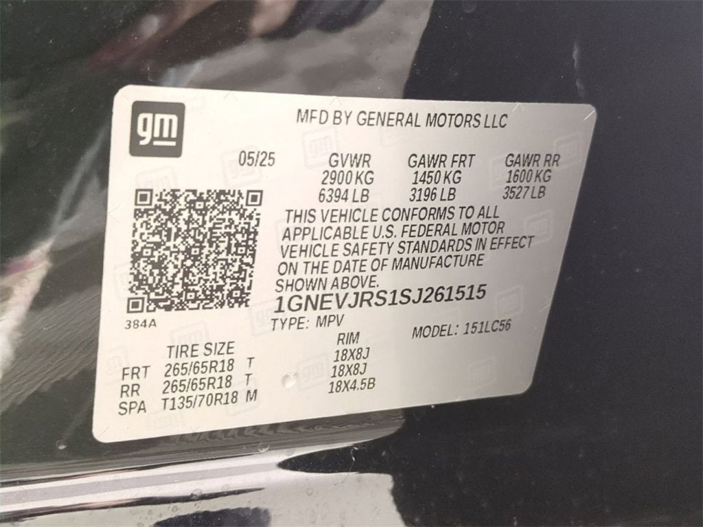 2025 Chevrolet Traverse Z71