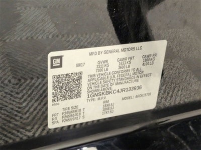 2018 Chevrolet Tahoe LT