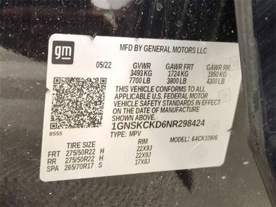 2022 Chevrolet Suburban LT