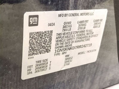 2024 Chevrolet Tahoe LT