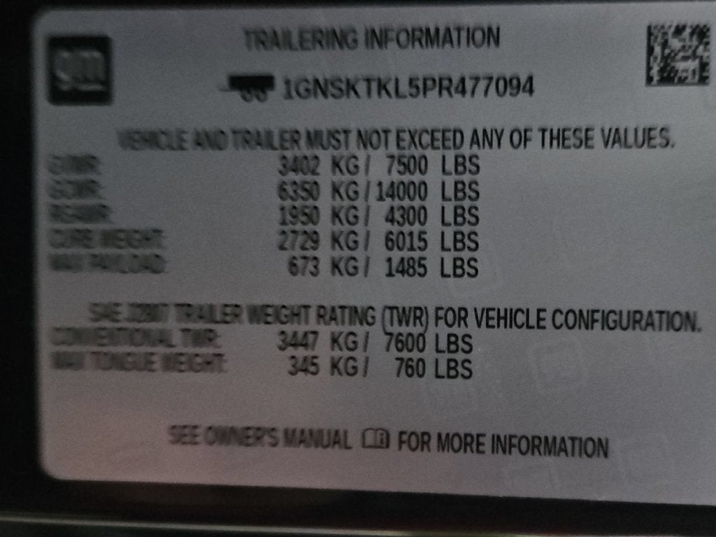 2023 Chevrolet Tahoe High Country