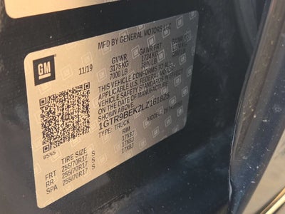 2020 GMC Sierra 1500 SLE