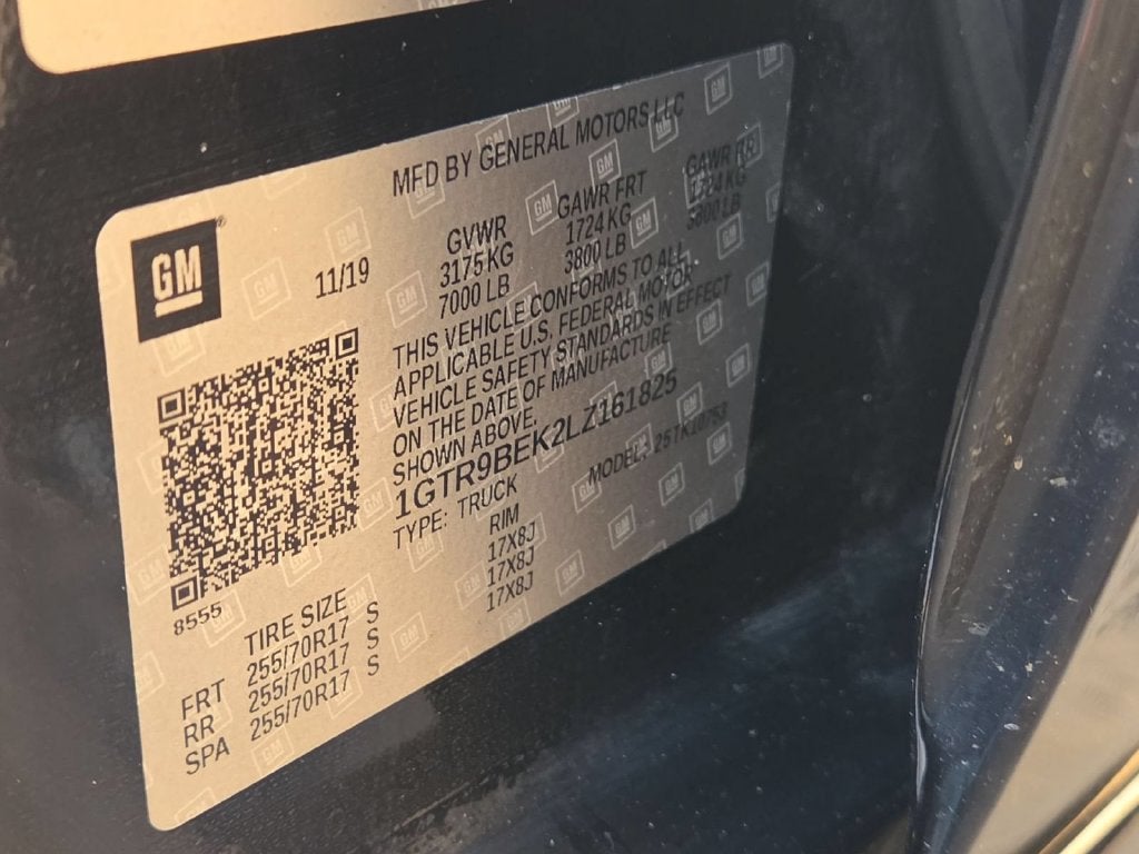 2020 GMC Sierra 1500 SLE