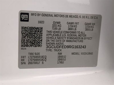 2024 Chevrolet Silverado 1500 LT Trail Boss