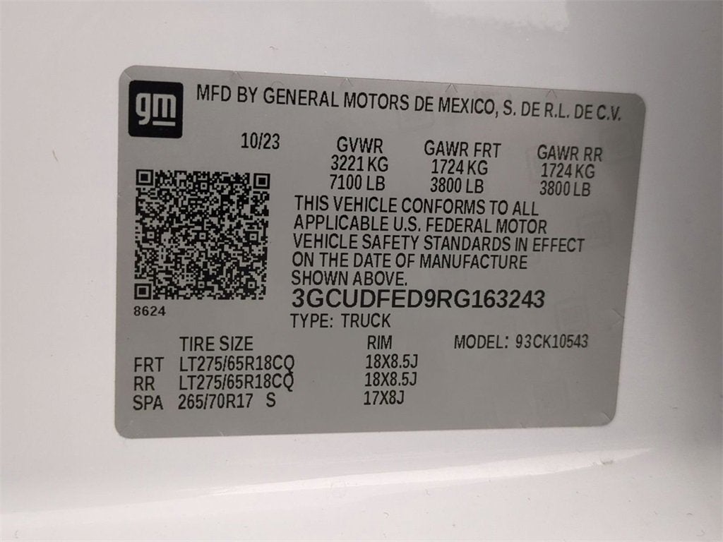 2024 Chevrolet Silverado 1500 LT Trail Boss