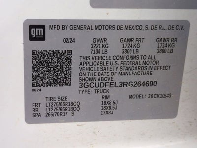 2024 Chevrolet Silverado 1500 LT Trail Boss