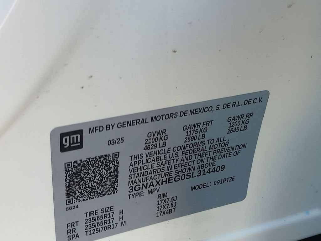 2025 Chevrolet Equinox LT