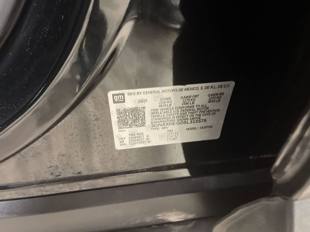 2025 Chevrolet Equinox LT