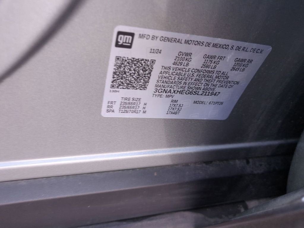 2025 Chevrolet Equinox LT