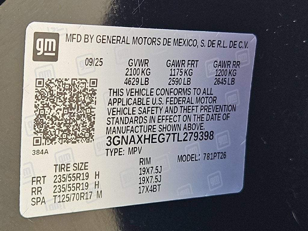 2026 Chevrolet Equinox LT