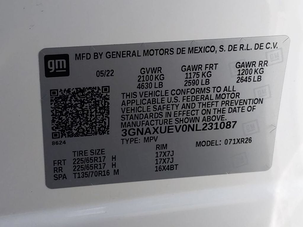 2022 Chevrolet Equinox LT