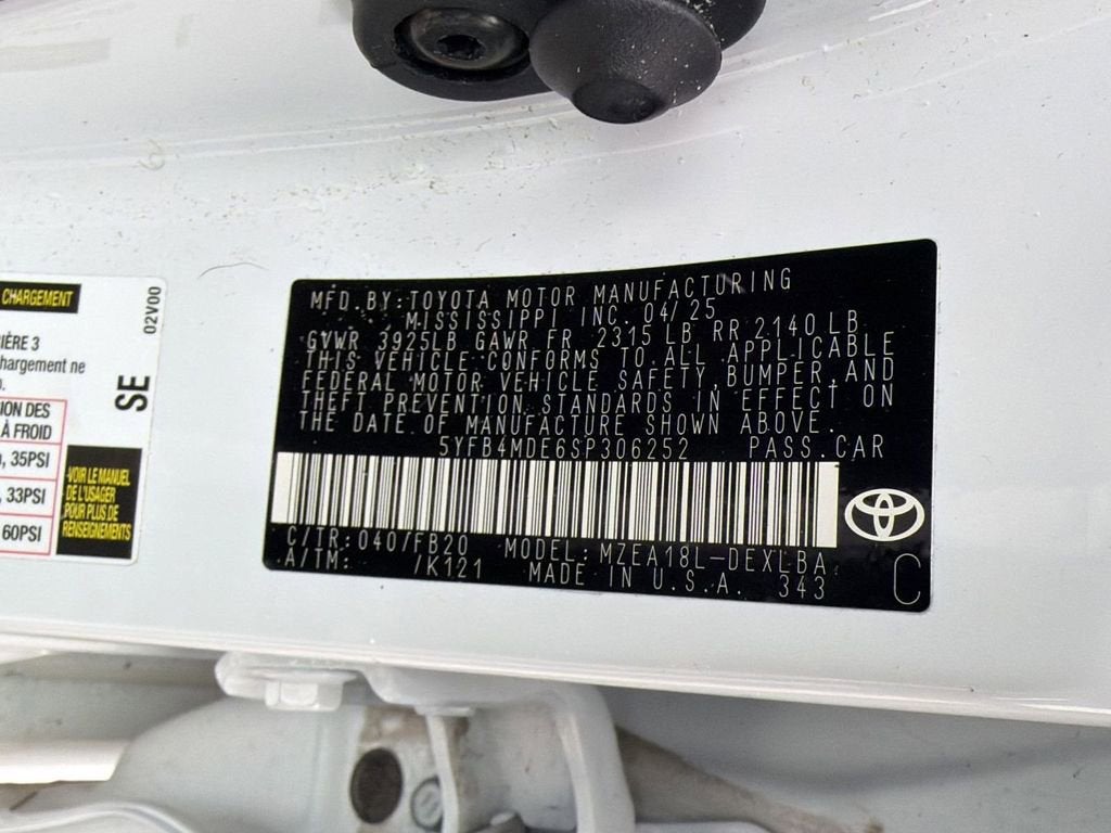 2025 Toyota Corolla LE