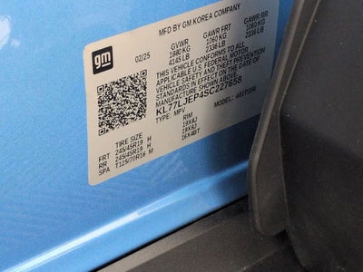 2025 Chevrolet Trax 2RS