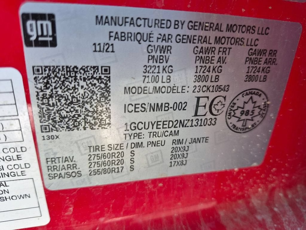 2022 Chevrolet Silverado 1500 LTD RST