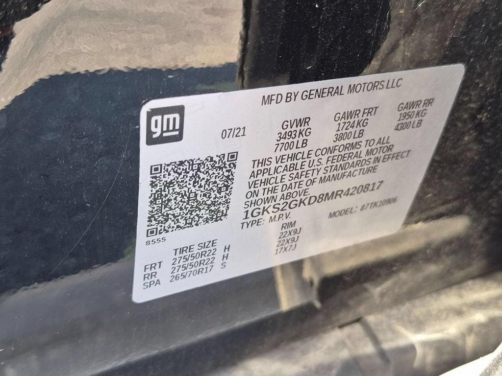 2021 GMC Yukon XL SLT