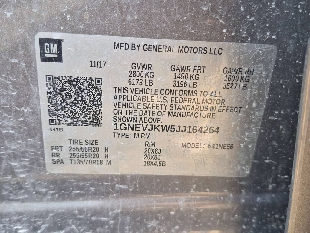 2018 Chevrolet Traverse Premier