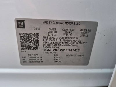 2018 Chevrolet Traverse High Country