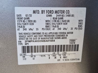 2022 Ford Edge Titanium