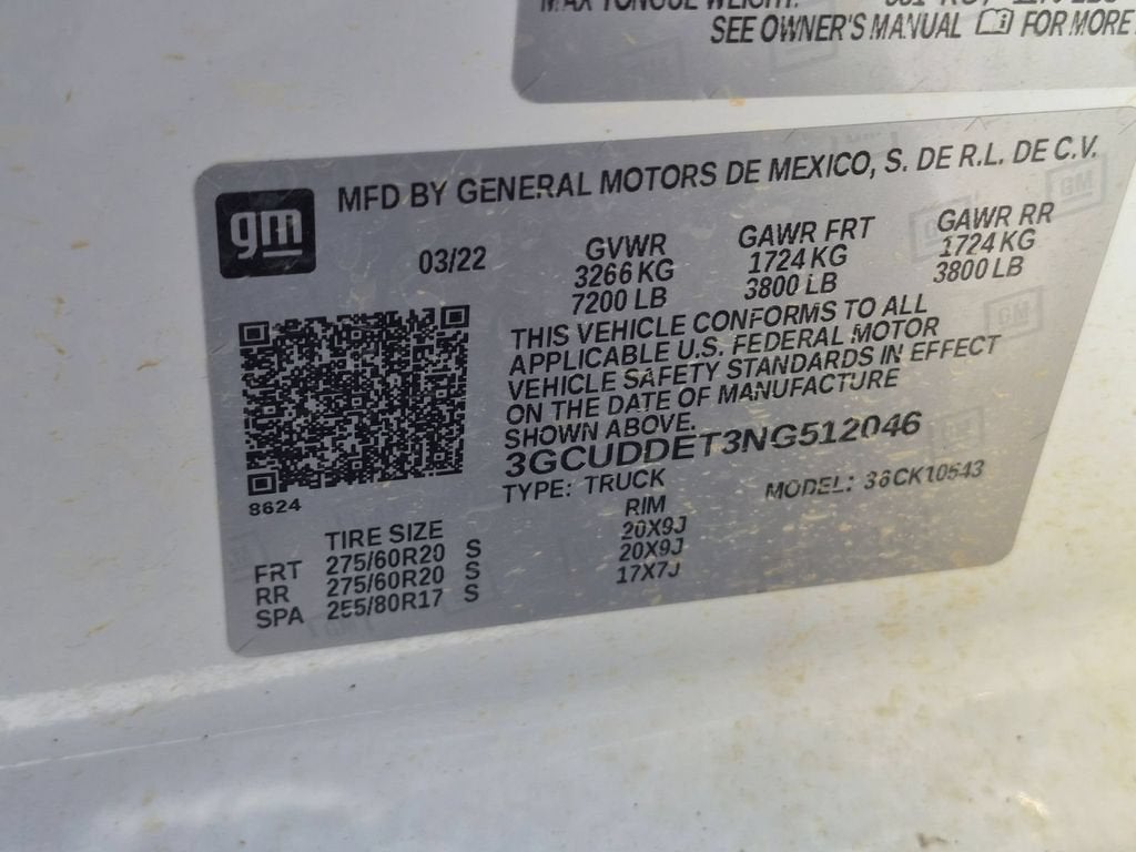 2022 Chevrolet Silverado 1500 LT