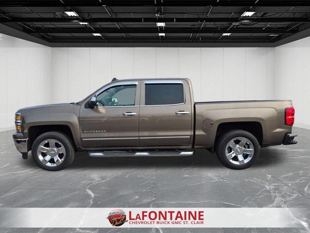 Used 2015 Chevrolet Silverado 1500 LTZ with VIN 3GCUKSEC5FG434476 for sale in China Township, MI