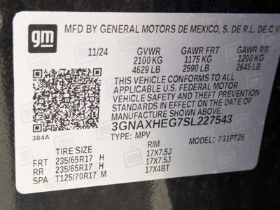 2025 Chevrolet Equinox LT