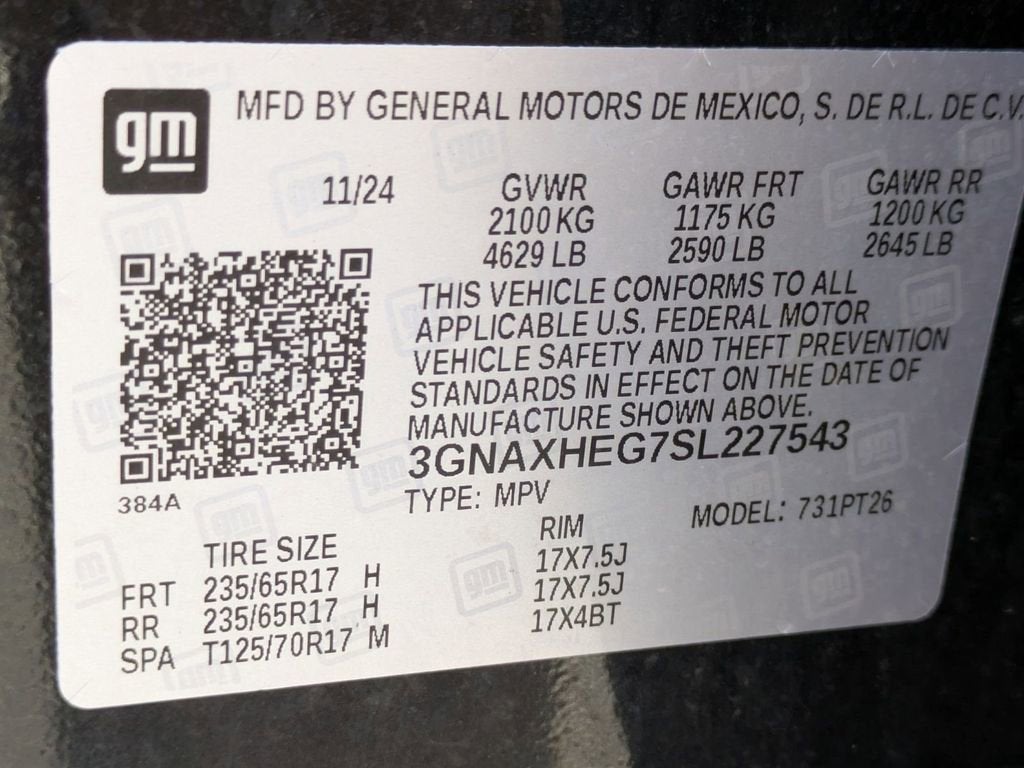 2025 Chevrolet Equinox LT