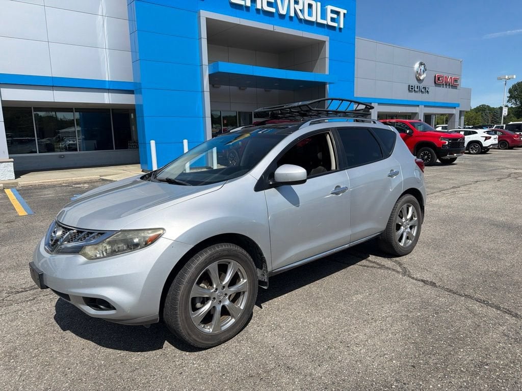 Used 2012 Nissan Murano LE with VIN JN8AZ1MU5CW119374 for sale in China Township, MI