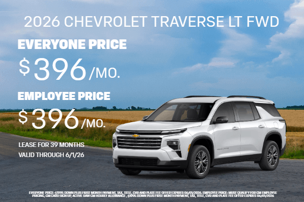 2026 Chevrolet Traverse LT FWD