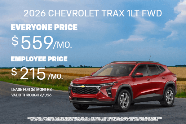 2026 Chevrolet Trax 1LT FWD