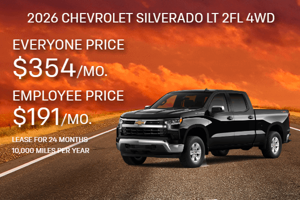 2026 CHEVROLET SILVERADO LT 2FL