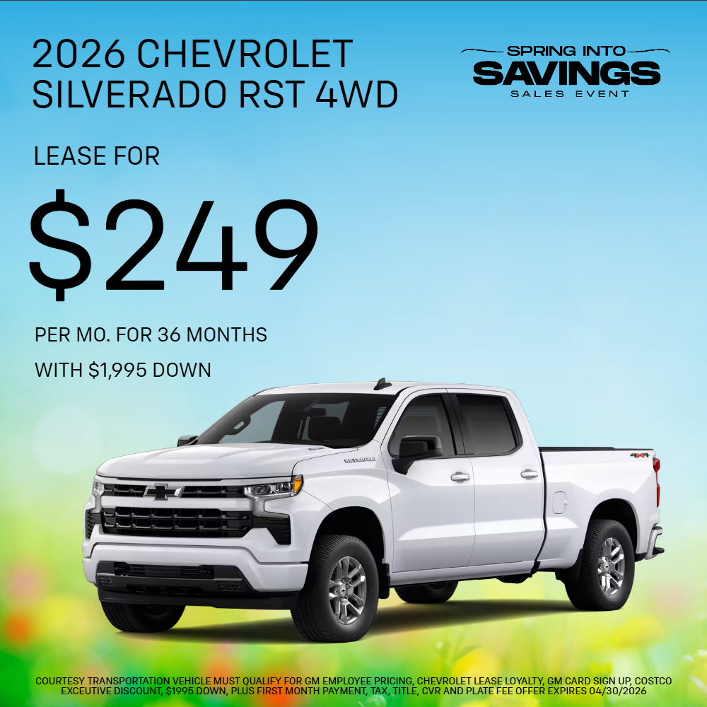 2026 Chevrolet Silverado 1500 RST 4WD