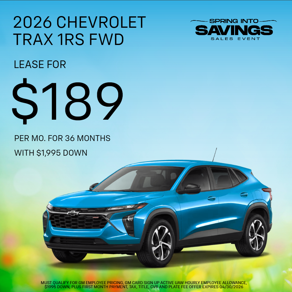 2026 Chevrolet Trax 1RS FWD