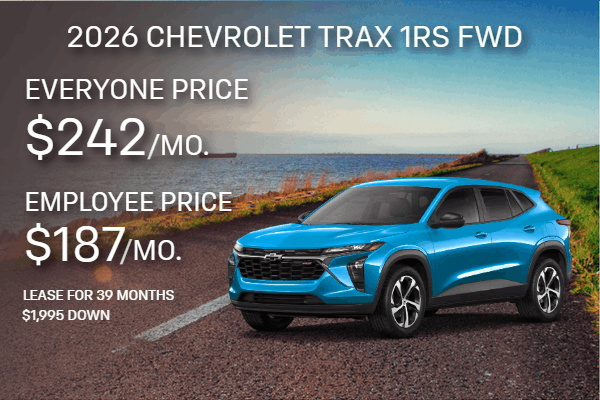 2026 CHEVROLET TRAX 1RS FWD