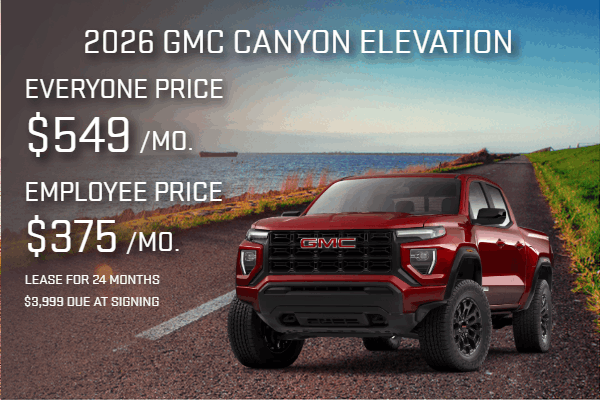 2026 GMC CANYON ELEVATION