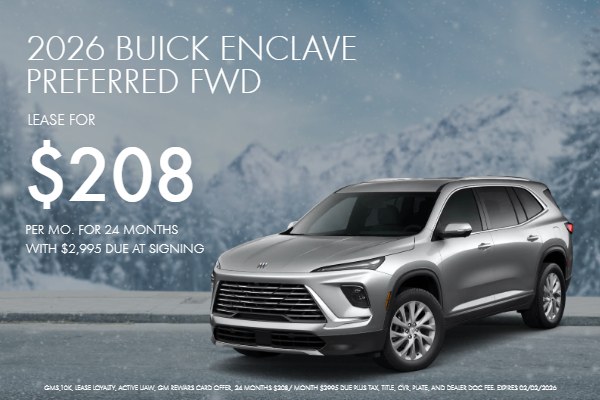 2026 Buick Enclave Preferred FWD