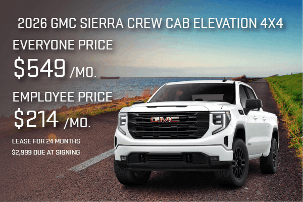 2026 GMC SIERRA CREW CAB ELEVATION 4X4
